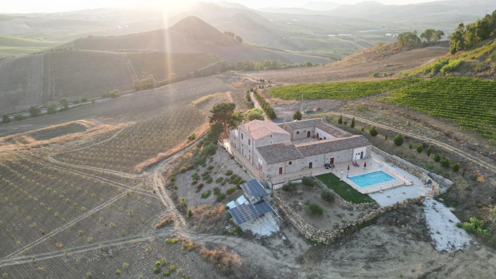 Masseria Baglio Perciata Camporeale Exteriör bild